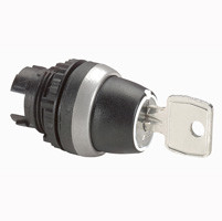 Переключатель с ключом № 455 - Osmoz - для комплектации - без подсветки - IP 66 - 2 положения с фиксацией - 45°