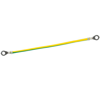 Желто-зеленый проводник - сечение 6 мм²