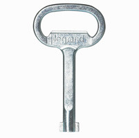 Ключи для металлических вставок замков - с треугольным выступом 8 мм
