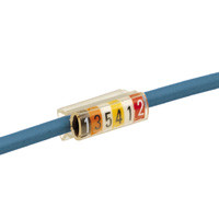 Держатель маркеров Memocab - для кабеля - длина маркировки 12 мм - минимальное сечение 0,25 мм²