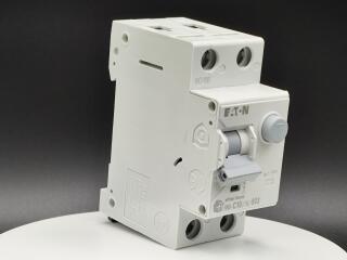 Автоматический выключатель дифференциального тока, 10A, 30мА, кривая отключения C, 1полюс+N, тип чувствительности AC