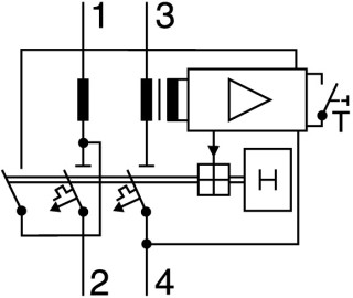 Цифровой дифференциальный автоматический выключатель, 2 полюса, 10мА, 16А