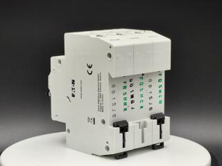 Модульный автомат защиты двигателя 1 А, 3 полюса