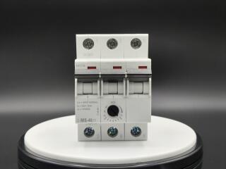 Модульный автомат защиты двигателя 40 А, 3 полюса