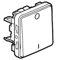 069530 Двухполюсный выключатель - Программа Plexo - серый - 10 AX