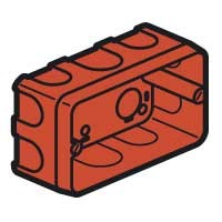 Коробка многоместная - Программа Batibox - для кирпичных стен - для изделий Mosaic - 3 модуля - глубина 40