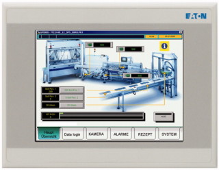 панель оператора , 24 В, 10,4" TFT, цветная , Ethernet , RS232, RS485 , CAN, PLC