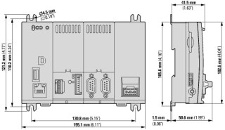 Компактный ПЛК, подключение к SmartWire-DT