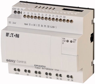 Компактный контроллер , 24VDC , 12DI (из которых 4 AI ) , 8 DO (T) , Ethernet, CAN