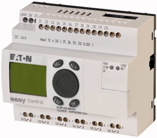 Компактный контроллер , 24VDC , 12DI (из которых 4 AI ) , 6DO (R) , Ethernet , CAN, дисплей