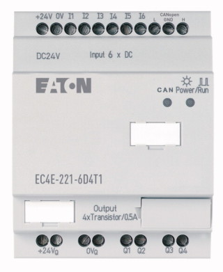 Модуль расширения ввода / вывода , CANopen , 24VDC , 6DI , 4DO (T)