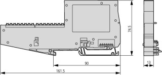 Модуль аналогового вывода, XI / ON ECO , 24VDC , 4А ( напряжение, ток)