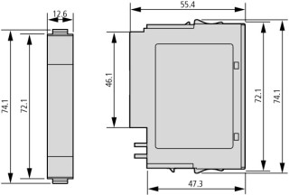 Модуль аналогового вывода, XI / ON 24VDC, 1AO ( 0/4-20 мА )