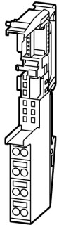 Базовый модуль XI / ON для электропитания, пружинные Зажимы , 4 уровня соединения