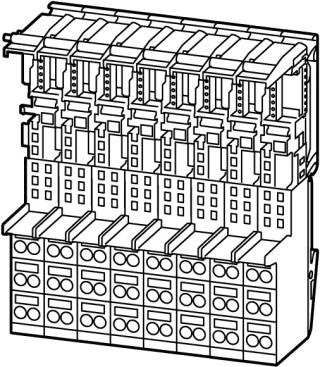 Базовый модуль блока XI / ON , пружинные Зажимы , 3 уровня соединения соединены с C-шиной