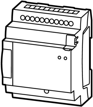 Программируемое реле 24V DC, цифровые 8 DI (4 могут использоваться как как аналог.), 4DO транз., часы реального времени, Ethernet RJ45