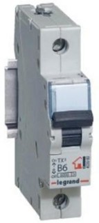 Автоматический выключатель TX³ 6000 - 10 кА - тип характеристики C - 1П - 230/400 В~ - 32 А - 1 модуль