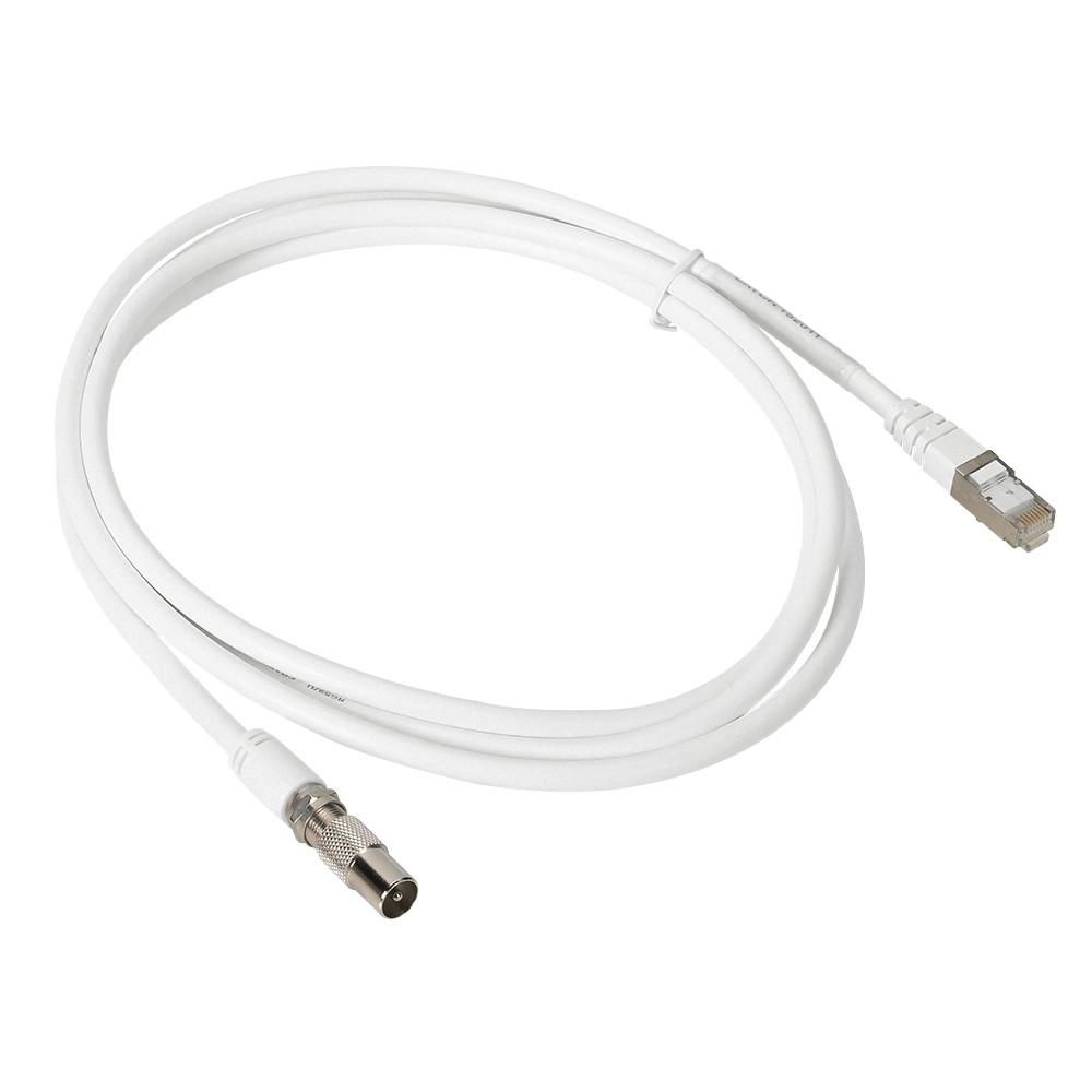 Купить 413040 Шнур-переходник: RJ45 - F разъём (коаксиальный), 2 метра от  Legrand, в наличии