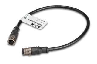 Соединительный кабель устройства входа/выхода, IP67, 5-полюсн., 0,3 м, оконцованный со штекером M12 и гнездом M12