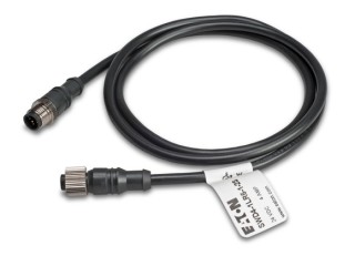 Соединительный кабель устройства входа/выхода, IP67, 5-полюсн., 1 м, оконцованный со штекером M12 и гнездом M12
