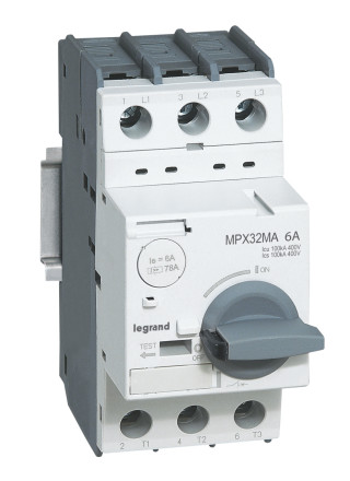 Автоматический выключатель для защиты электродвигателей MPX³ T32MA 17A 50kA