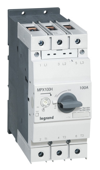 Автоматический выключатель для защиты электродвигателей MPX³ T100H 32A 100kA