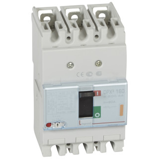 Автоматический выключатель DPX³ 160 - термомагнитный расцепитель - 25 кА - 400 В~ - 3П - 80 А