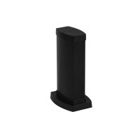 Snap-On мини-колонна алюминиевая с крышкой из пластика, 2 секции, высота 0,3 метра, цвет черный
