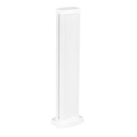 Универсальная мини-колонна алюминиевая с крышкой из алюминия 1 секция, высота 0,68 метра, цвет белый