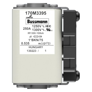 Быстрый предохранитель 250A 1250V 1*BKN/75 AR CU