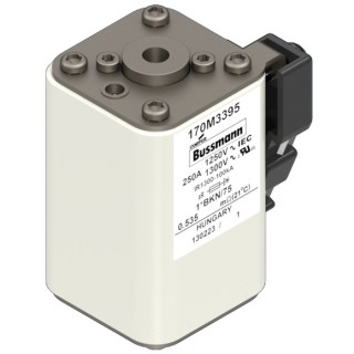 Быстрый предохранитель 250A 1250V 1*BKN/75 AR CU