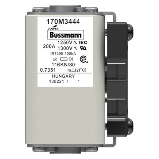 Быстрый предохранитель 200A 1250V 1*BKN/80 AR CU