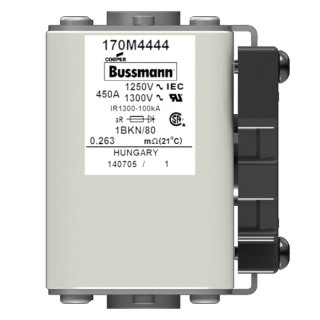 Быстрый предохранитель 450A 1250V 1BKN/80 AR CU