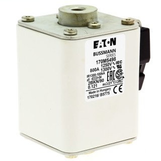 Быстрый предохранитель 800A 1250V 2BKN/90 AR CU