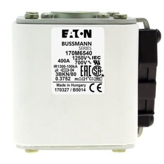 Быстрый предохранитель 400A 1250V 3BKN/80 AR CU