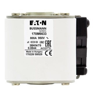 Быстрый предохранитель 800A 950V 3BKN/75 AR