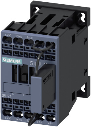 traction contactor, 2NO + 1NC, spring-loaded terminal, with circuit, .