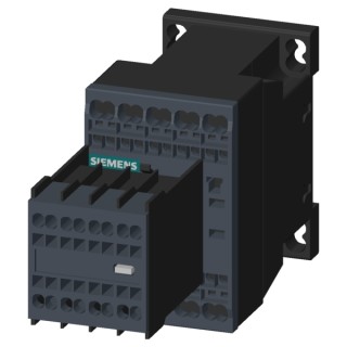 contactor relay, 8-pole, 6NO+2NC, spring loaded terminal, DC circuit integrated
