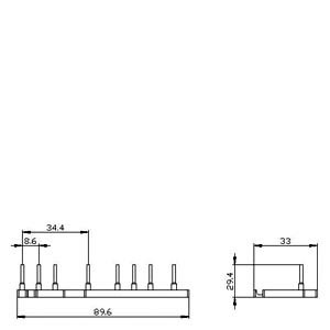 wiring kit, S00, bottom, screw terminal