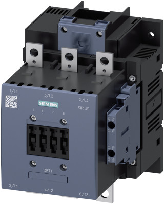 air-break contactor, S6, busbar connection, auxiliary: screw, standard drive, 2NO+2NC left+right