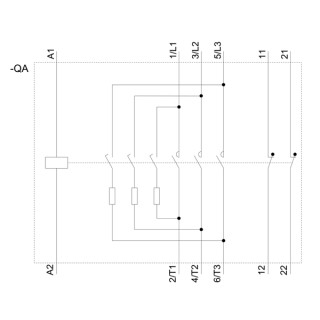 Capacitor contactor, S00, AC, 2NC