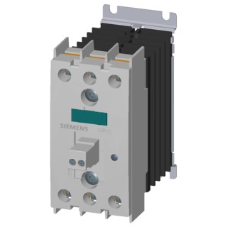 3RF24 Solid-state contactor 3-ph, AC51/10A, 3-ph controlled screw terminal