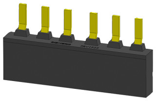 3-phase bus bar 55, 2 switches