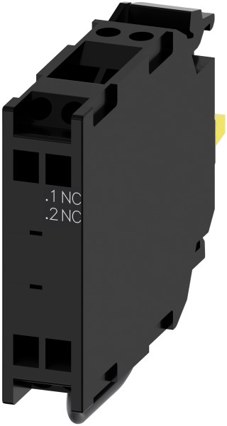 SIRIUS ACT contact module, front mounting, spring-loaded terminal, 1NC1MC