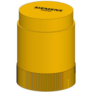 Signaling Column, Diameter 50mm, Single Element, Light Element, yellow