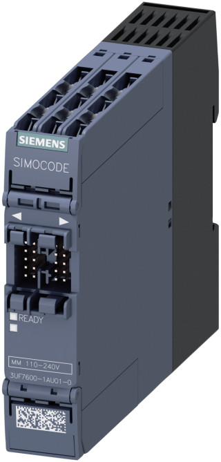 Simocode multifunction module, 4 inputs, 2 relay outputs, input voltage AC/DC 110-240V