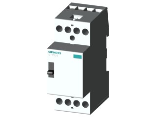 Insta contactor, 0/1 automatic with 4NO for AC 230,400V 25A