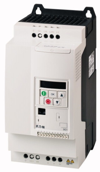 Преобразователь частоты DC1 3~/3~400В 14A 5,5кВт, встроенный фильтр ЭМС, IP20