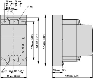 Устройство плавного пуска 70А, напряжение управления 24В (AC,DC)