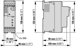 Устройство плавного пуска DS7 с интегр. системой SmartWire-DT, 1.5кВт